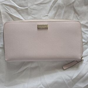 Kate Spade Blush Pink Zip Wallet